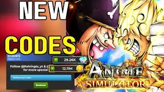 *NEW CODES* ALL WORKING CODES FOR ANIME SIMULATOR CODES 2024! GEMS AND YEN CODES