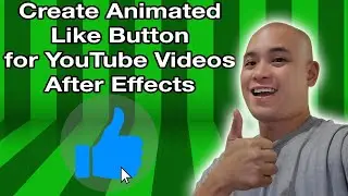 How To Create An Animated Like Button For YouTube Videos || Adobe After Effects Tutorial