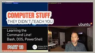 How do you use the Command line? PowerShell, cmd, bash? - Computer Stuff They Didnt Teach You #13