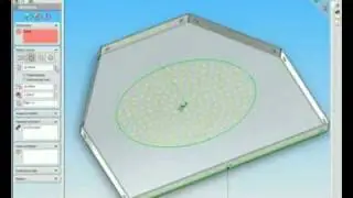 SolidWorks 2006 Fill Pattern Feature Demo