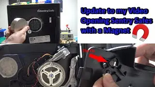 (592) UPDATE: to Video 229 on Opening Sentry Safes with Magnets