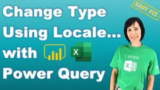 Power Query Change Type Using Locale