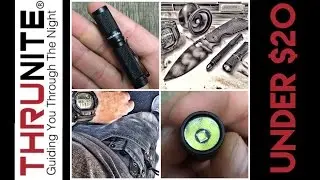 Thrunite Ti3, Awesome EDC Flashlight Under $20 Reviewed!