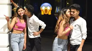 Romantic Kissing Prank On Cute Girls 😍|| On Public Prank