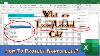 How to Protect Worksheet in Microsoft Excel 2016 Tutorial