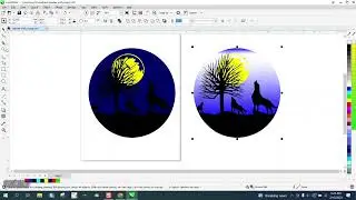 Corel Draw Tips & Tricks Layers and use Transparency tool and or Interactive Fill Tool