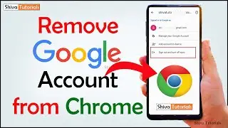 How to remove a google account from chrome, remove google account from chrome, google chrome, 2023