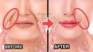 8min🔥Smile Lines & Laugh Wrinkles Exercises! How to Remove Laugh Lines Quickly