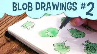 Random Shapes Drawing Challenge #2 (With Justin!) | Drawing Out Of Your Comfort Zone