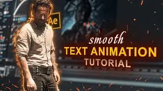 woodl text animation tutorial on after effects