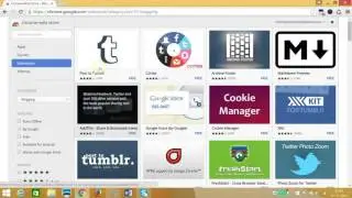 How to Install Extensions in Google Chrome via Chrome Webstore?