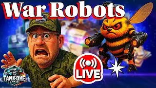 🔴LIVE War Robots – Ultimate Dragoon + Bee Sting Lio Build MELTS Everything!