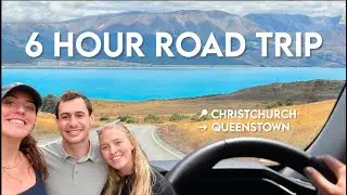 New Zealand VLOG - Driving from Christchurch to Queenstown