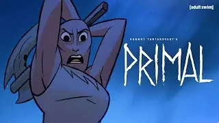 Mira Defends Herself | Genndy Tartakovsky's Primal | adult swim