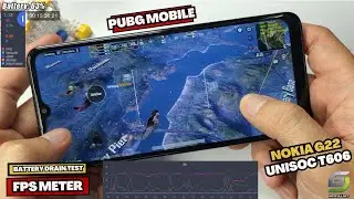 Nokia G22 test game PUBG Mobile | Unisoc T606