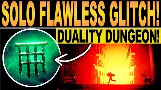 New DUALITY SOLO GLITCH! Easy FLAWLESS DUNGEON Cheese & Fast FARM! | Destiny 2 Season Of The Haunted