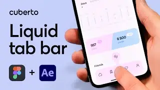 Tab bar liquid animation / Design Tutorial