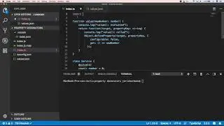 Typescript: property decorators - basics