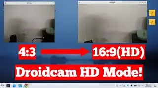 Tutorial Konfigurasi Droidcam ke HD Mode Di Linux Ubuntu