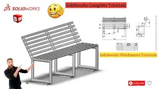 Solidworks Tutorials | Solidworks Weldments Tutorials Steel Structure