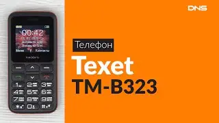 Распаковка телефона Texet TM-B323 / Unboxing Texet TM-B323