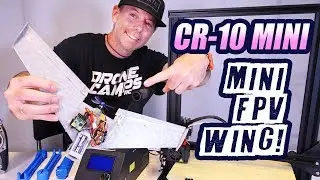 Creality 3D CR 10 Mini + MINI RACE WING! - COMPLETE REVIEW