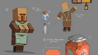 Minecraft NEW Brewer Villager Concept Art
