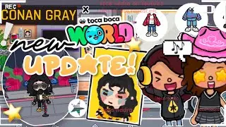 TOCA BOCA WORLD × CONAN GRAY COLLAB?! 🎤😱✪ - toca nadra