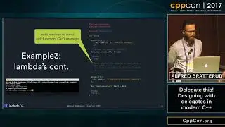 CppCon 2017: Alfred Bratterud “Delegate this! Designing with delegates in modern C++”