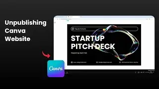 How to Unpublish Your Canva Website