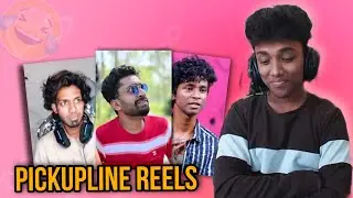 PICKUPLINE REELS REACTION 😳🤣