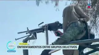 Integrantes del Cártel de Sinaloa y el CJNG se enfrentan en Zacatecas | Noticias con Francisco Zea