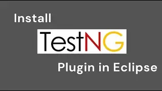 How to install TestNG in eclipse | How to install TestNG in eclipse for selenium. #selenium #testng