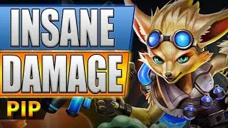 DAMAGE PIP DEALS INSANE DAMAGE! | Paladins