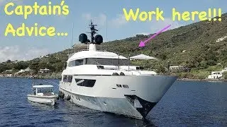 How To Start Work On A Super Yacht (Captain’s Vlog 12)