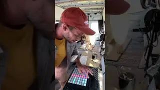 Zinedine didn’t have as much patience on this one! #vanlife #homestudio #mansbestfriend