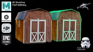 3D Scanning using a Drone - RealityCapture and Maya Tutorial - Part 2