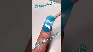 EASY WAY TO DO UV GEL MARBLE NAIL EXTENSION 2024 💅 #nailart #yt #shorts #video#youtube#2024 #nails