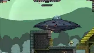 Starbound - Cheap and Quick UFO Fight