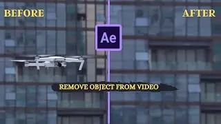 Remove Any Object From Video  In After Effects Tutorial  | CONTENT-AWARE FILL | Under 3 Minutes.