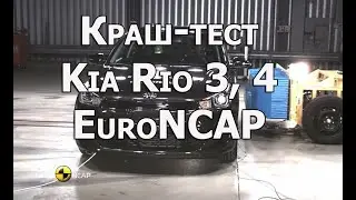 Краш-тест Kia Rio 3, 4 поколений