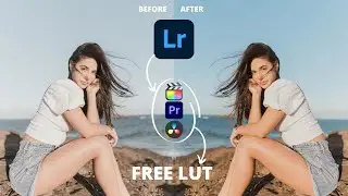 COLOR GRADING way too EASY!!! Lightroom to Custom Cinematic LUTS | FINAL CUT PRO, ADOBE PREMIERE PRO