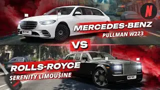 КТО КРУЧЕ? ROLLS-ROYCE SERENITY LIMOUSINE VS MERCEDES-BENZ PULLMAN W223