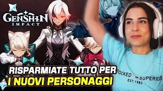 I NUOVI PERSONAGGI di FONTAINE nel TRAILER più INCREDIBILE - Genshin Impact Reaction