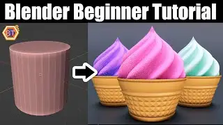 Blende 3D Modeling Tips Tutorial | Cupcake