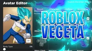 HOW TO MAKE VEGETA IN ROBLOX! | Roblox Dragon Ball Avatar Tutorial