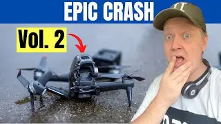 Epic Drone Fails - Drone Crash 2022 - A Year of PAIN