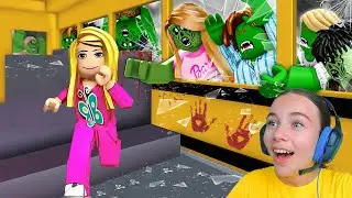 ПОБЕГ ИЗ ШКОЛЫ ЗОМБИ в ROBLOX!