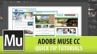 Adobe Muse CC Quick Tip Tutorial Series - Introduction Video