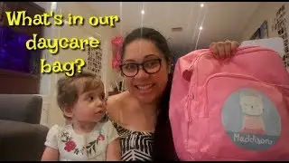 WHAT'S IN OUR DAYCARE BAG? | WHAT WE TAKE TO NURSERY